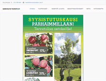 Tablet Screenshot of barkholtintaimisto.com